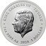 Tuvalu 1 Dollar (The Kingston) KING CHARLES III TUVALU JC 1 OZ 9999 AG 2024 1 DOLLAR coin obverse