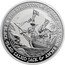 Tuvalu 1 Dollar (The Kingston) THE KINGSTON P LB BLACK FLAG: CALICO JACK & ANNE BONNY 1OZ .9999 AG coin reverse