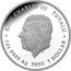Tuvalu 1 Dollar (Tiger Snake) KING CHARLES III TUVALU JC 1OZ 9999 AG 2025 1 DOLLAR coin obverse