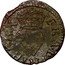 UK 1 Farthing (Charles I Richmond Issue. Mule of Types 3 and 2) FRA ET HIB REX coin reverse