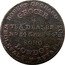 UK 1 Farthing (Robert Orchard. Turk) ROBERT ORCHARD GROCER & TEA DEALER NO 34 GREEK ST SOHO LONDON WHOLESALE & RETAIL 1803 coin reverse