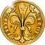 Netherlands 1 Florin (Official Restrike. 770 Years of Marco Polo. Piedfort) R 20 24 FLOR ENTIĀ coin reverse