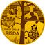 Malaysia 1 Ringgit (50th Anniversary of Rubber Industry Smallholders Development Authority (RISDA)) JUBLI EMAS RISDA coin reverse