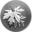 Canada 10 Dollars Gleaming Maple Leaves 2025 MG CANADA 2025 coin reverse
