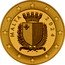 Malta 100 Euro (50 Years of the Republic) 2024 MALTA coin obverse