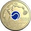 Australia 2 Dollars Men’s Australian Open 120th Anniversary 2025 ΛO 2025 AUSTRALIAN OPEN coin reverse