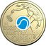 Australia 2 Dollars Women’s Australian Open. Blue. Postal Privy 2025 ΛO 2025 AUSTRALIAN OPEN coin reverse