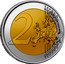 Belgium 2 Euro (National Lottery Belgium) 2 EURO LL coin reverse