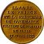 France 2 Francs (Cu-Strike Paris Mint Visit Denmark and Schleswig-Holstein Prince and Princesse) LL AA RR LE PRINCE ET LA PRINCESSE DE DANEMARCK VISITENT LA MONNAIE DE PARIS 17 AVRIL 1822 coin reverse