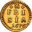 Netherlands 2 Stuivers (Province of Friesland. Non-circulating Coin) KM# Pn13 FRI SIA 1675 coin obverse