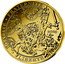 France 250 Euro (Golds of France. The Franc of Jean II on Horseback) 2025 ÉGALITÉ FRATERNITÉ LIBERTÉ coin reverse