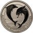 Australia 30 Dollars (Australian Bottlenose Dolphins) AUSTRALIAN BOTTLENOSE DOLPHIN WR P coin reverse