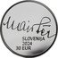 Slovenia 30 Euro (150th Anniversary of the Birth of Rudolf Maister) SLOVENIJA 2024 30 EUR MAISTER coin obverse