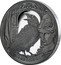 Niue 5 Dollars (180th Anniversary of Edgar Allan Poe’s The Raven) NEVERMORE coin reverse
