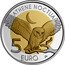 Luxembourg 5 Euro (Athene Noctua) CP ATHENE NOCTUA 5 EURO coin reverse
