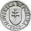 Slovakia 5 Halierov (Trial Strike) SLOVENSKÁ REPUBLIKA 1942 coin obverse