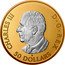 Canada 50 Dollars (Maple Leaves in Motion) CANADA 2025 LTK coin reverse