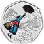 UK 50 Pence (Mary Poppins. Colored) MARY POPPINS coin reverse