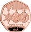 UK 50 Pence (Stories of the Second World War) TN STORIES OF THE SECOND WORLD WAR coin reverse