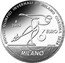 Italy 6 Euro Speed Skating. Milan 2025 R Proof PETRASSI R 2025 6 EURO MILANO GIOCHI OLIMPICI INVERNALI DI MILANO CORTINA 2026 coin reverse