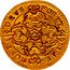Netherlands 6 Stuivers (1 Shilling Roosschelling Gold Strike. 2 Ducat Weight) KM# Pn6 DEVS FORTI ET SPES NOST coin reverse