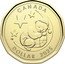 Canada Dollar (Baby Bear) CANADA DOLLAR 2025 TB coin reverse