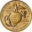 USA Five Dollars (250th Anniversary of the United States Marine Corps) UNITED STATES SEMPER FIDELIS OF AMERICA E PLURIBUS UNUM CAC FIVE DOLLARS W DW THE FEW, THE PROUD coin obverse