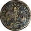 Ireland Halfpenny (Mic Wilson. Dublin) HIS HALFPENY 1672 coin reverse
