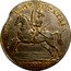 UK Halfpenny (Somerset. Bridgwater. Queen's Bays) PRO REGE ET PATRIA QUEENS BAYS coin reverse