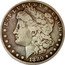 USA One Dollar (Morgan) E PLURIBUS UNUM LIBERTY 1880 coin obverse