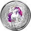 Fiji One Dollar (Mythical Creatures. Unicorn Veloria)  coin reverse