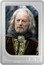 Niue Two Dollars (The Lord of the Rings. Theoden) XXX/150 1 OZ 999 FINE SILVER © & TM NEW LINE PRODUCTION INC. (S24) coin reverse