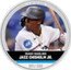 Niue Two Dollars (Trading Coins MLB. Jazz Chisholm Jr.) MIAMI MARLINS JAZZ CHISHOLM JR. XXX/300 1 OZ 999 FINE SILVER coin reverse