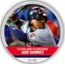 Niue Two Dollars (Trading Coins MLB. Jose Ramirez) CLEVELAND GUARDIANS JOSÉ RAMIREZ XX/60 1 OZ 999 FINE SILVER coin reverse