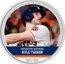 Niue Two Dollars (Trading Coins MLB. Kyle Tucker) HOUSTON ASTROS KYLE TUCKER XXX/100 1 OZ 999 FINE SILVER coin reverse