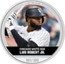 Niue Two Dollars Trading Coins MLB. Luis Robert Jr. 2024 Proof set CHICAGO WHITE SOX LUIS ROBERT JR. XXX/300 1 OZ 999 FINE SILVER coin reverse