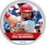 Niue Two Dollars (Trading Coins MLB. Paul Goldschmidt) ST. LOUIS CARDINALS PAUL GOLDSCHMIT XX/60 1 OZ 999 FINE SILVER coin reverse