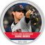 Niue Two Dollars Trading Coins MLB. Shane Bieber 2024 Proof set CLEVELAND GUARDIANS SHANE BIEBER XXX/300 1 OZ 999 FINE SILVER coin reverse