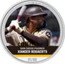 Niue Two Dollars (Trading Coins MLB. Xander Bogaerts) SAN DIEGO PADRES XANDER BOGAERTS XX/60 1 OZ 999 FINE SILVER coin reverse