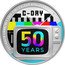 Tuvalu 1 Dollar (50th Anniversary of Australia's Full-Time Colour Broadcasting) AUSTRALIA LAUNCHES FULL-TIME COLOUR BROADCASTING 1975 C-DAY 50 YEARS coin reverse
