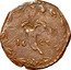 Italy 1 Tornese (Filippo III) 1607 coin reverse