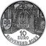 Slovakia 10 Euro (Benedictine Abbey) 10 EURO SLOVENSKO 2025 coin obverse