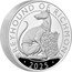 UK 10 Pounds (The Greyhound of Richmond. Piedfort) GREYHOUND OF RICHMOND DL 2025 coin reverse