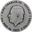 Tuvalu 2 Dollars (Fate. The Moirai) KING CHARLES III TUVALU JC 2OZ 9999 AG 2025 2 DOLLARS coin obverse