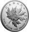 Canada 20 Dollars Triple Maple 2025 Proof SW 9999 CANADA FINE SILVER 1 OZ ARGENT PUR coin reverse