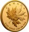 Canada 200 Dollars (Triple Maple) SW 9999 CANADA FINE GOLD 1 OZ OR PUR coin reverse