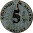 Spain 5 Centimos (Palamos Province Girona) AJUNTAMENT DE PALAMOS 5 CENTIMS coin obverse