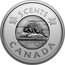 Canada 5 Cents Multilayered Beaver 2025  Proof 5 CENTS CANADA 2025 K G coin reverse
