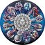 Tuvalu 5 Dollars (Zodiac Signs and Goddesses)  coin reverse