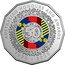 Australia 50 Cents (Australian Honours and Awards System) AUSTRALIAN HONOURS AND AWARDS 1975 - 2025 50 coin reverse